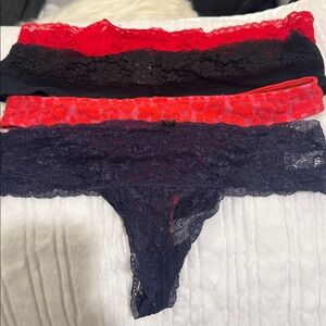4 Pairs Victoria’s Secret Medium Panties